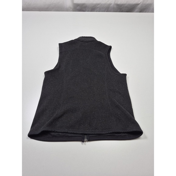 Patagonia Better Sweater Vest Women's Black Fleece Full Zip Xandr Logo Corp - Picture 8 of 12
